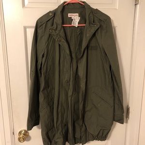 army green jacket